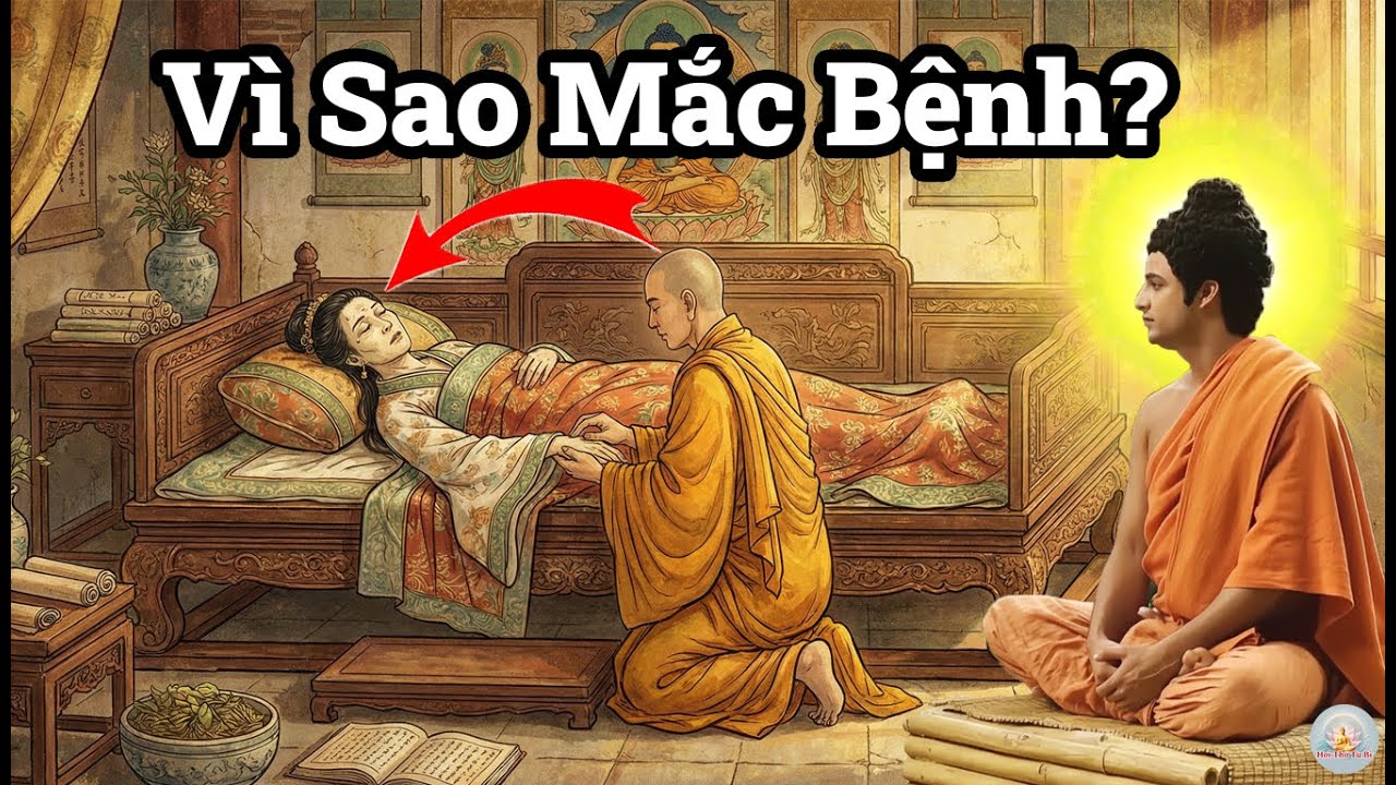 Đức Phật tiết lộ bí mật về bệnh tật nghiệp chướng: Vì sao chúng ta mang bệnh và làm sao để hóa giải?
