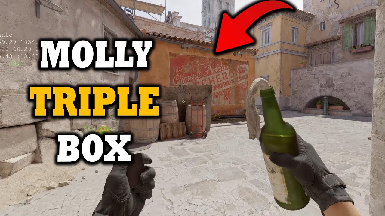 How To Molly Triple Box in Inferno in Counter Strike 2 | CS2 2025 - YouTube