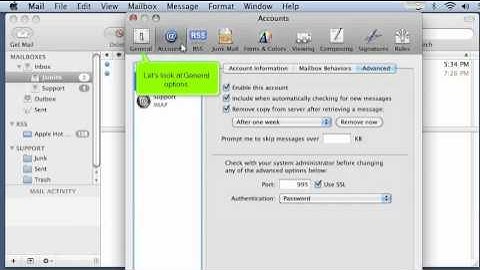 Hosting Tutorials - Mac Mail - An overview of settings and preferences in Mac Mail
