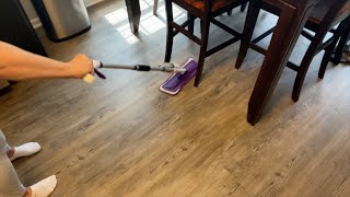 The Feature I Love About This Spray Swivel Mop | Panda Grip Spray Mop With Microfiber Pads Review