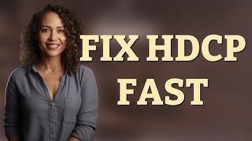 How Can I Quickly Fix HDCP Errors When Streaming to a Projector?