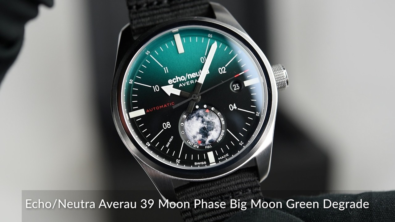 Echo/Neutra Averau 39 Moon Phase Big Moon Green Degrade - YouTube