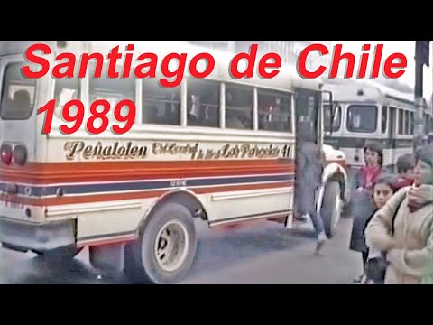 Santiago de Chile May 1989 Transit