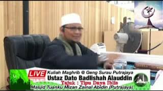 Tipu Daya @Talbis Iblis - Ustaz Dato Badlishah Alauddin