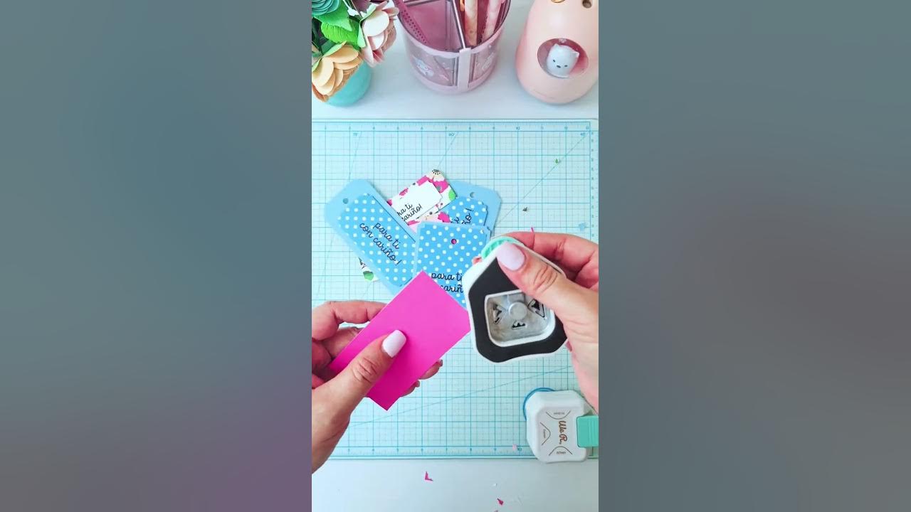 Redondeador de esquinas de papel sin esfuerzo para manualidades de papel  casero: perforador de etiquetas de regalo para hacer tarjetas de  felicitación