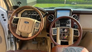 King ranch f250 steering wheel replacement