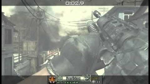 Epic NOOB TUBE Final Killcam - MW3