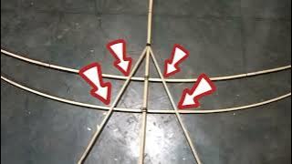 Rakit Rangka Pegon Ceper ukuran 1,5 meter