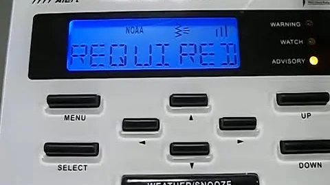 Required Weekly Test [EAS 26] | NOAA Weather Radio (6/15/2011)