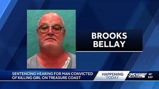 Sentencing hearing for man convicted of killing girl on the Treasure Coast