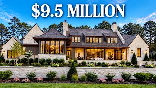 Information $9.5 MILL | Inside a MASSIVE Luxury Mansion With EVERYTHING You Could Imagine | 9,970 SF Guide