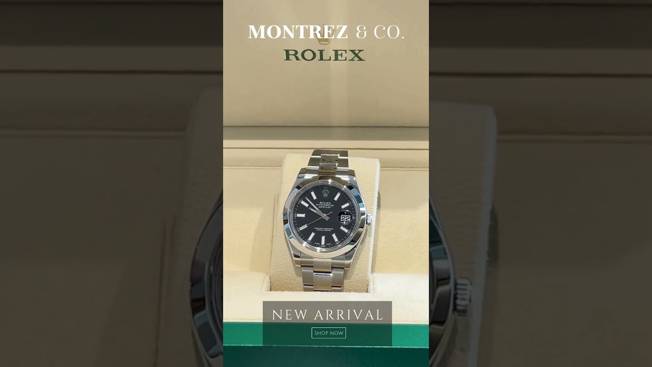 Rolex Datejust 41 41mm 116300 Black Index Dial