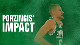 4 ways Kristaps Porzingis is making a big difference for the Celtics this season | Forsberg's Four