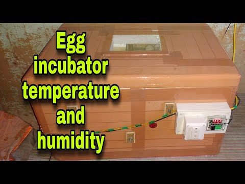 How to set proper temperature and humidity in egg incubator ||