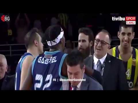 Gabriel'den 'Orta Parmak' Fenerbahçe - Türk Telekom maçı bittikten sonra ortalık karıştı!