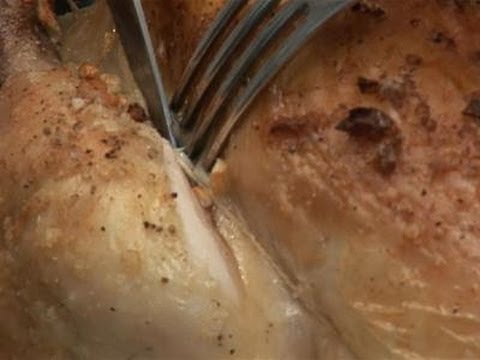 Video: How To Determine If A Chicken Is Done