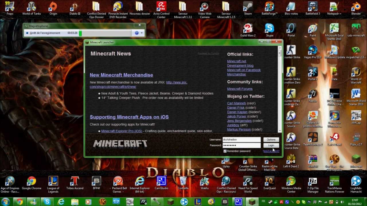 TUTO Minecraft Comment installer une snapshot fr - YouTube