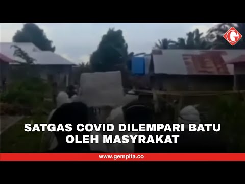 Antar Jenazah, Satgas Covid-19 Malah Dilempari Batu Oleh Warga