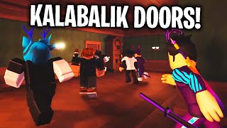 ROBLOX 10 KİŞİ DOORS GİRDİK !!  (OYUN BİTTİ)