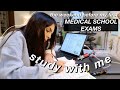 A DAY IN MY LIFE STUDYING FOR MEDICAL SCHOOL EXAMS | 3 days before my first medical school exam!!!