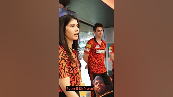 "You've made us proud."- Kaviya Maran | SunRisers Hydbad