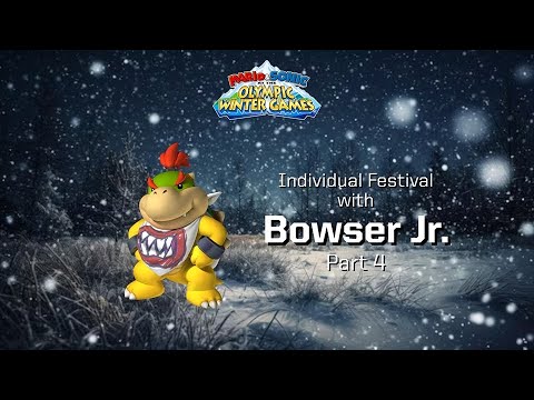 Mario & Sonic at the Olympic Winter Games Festival Mode Individual (Bowser Jr) Part 4
