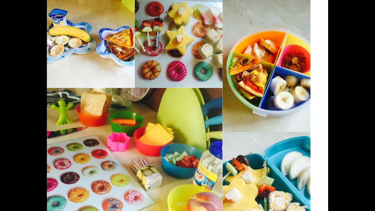 school lunches ideas وجبات المدرسة للأطفال