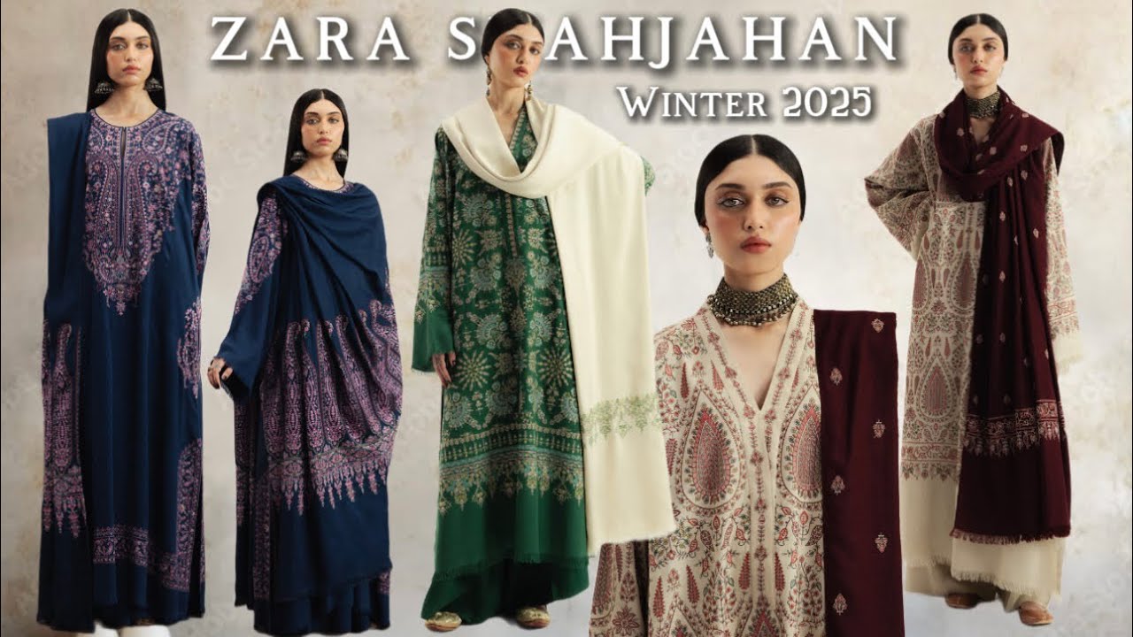 Zara Shahjahan Winter 2025 | RUHAB | KEL | NEELUM | Karandi Collection 