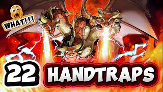 22 Handtraps This Tenpai Deck Is Absolutely Illegal  Crushing Kewl Tune master Duel