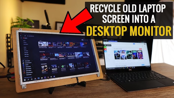 Use a Laptop as a Monitor - How to Use Your Laptop as a Second Monitor -  YouTube