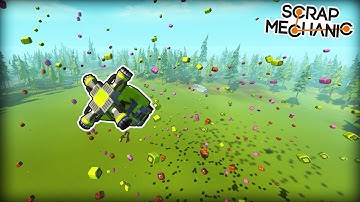 Zero Gravity 3D Explosive Tron Battle! (Scrap Mechanic Multiplayer Monday)