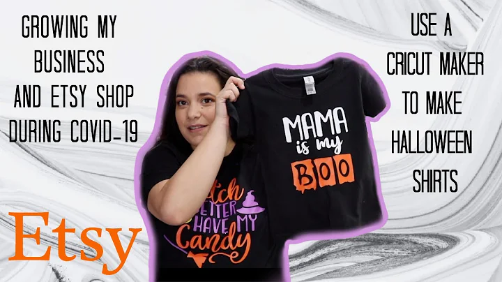 Easy Halloween T-Shirt Making with Cricut Maker