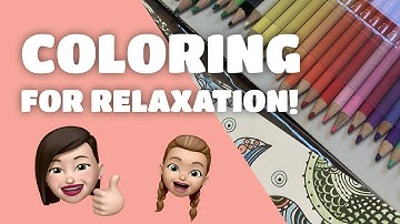 Coloring for Relaxation - Coloring Books for Stress Relief!