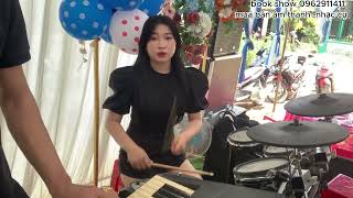 Đợi Em Trong Mơ Remix Giọng Hát Hay Nini Drum Cover