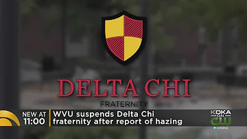 WVU Suspends Delta Chi Fraternity After Report Of Hazing