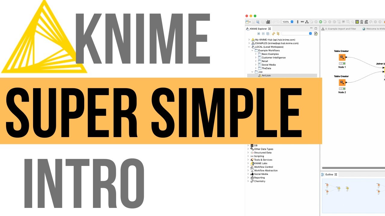 Quick Beginner's KNIME Workflow - YouTube