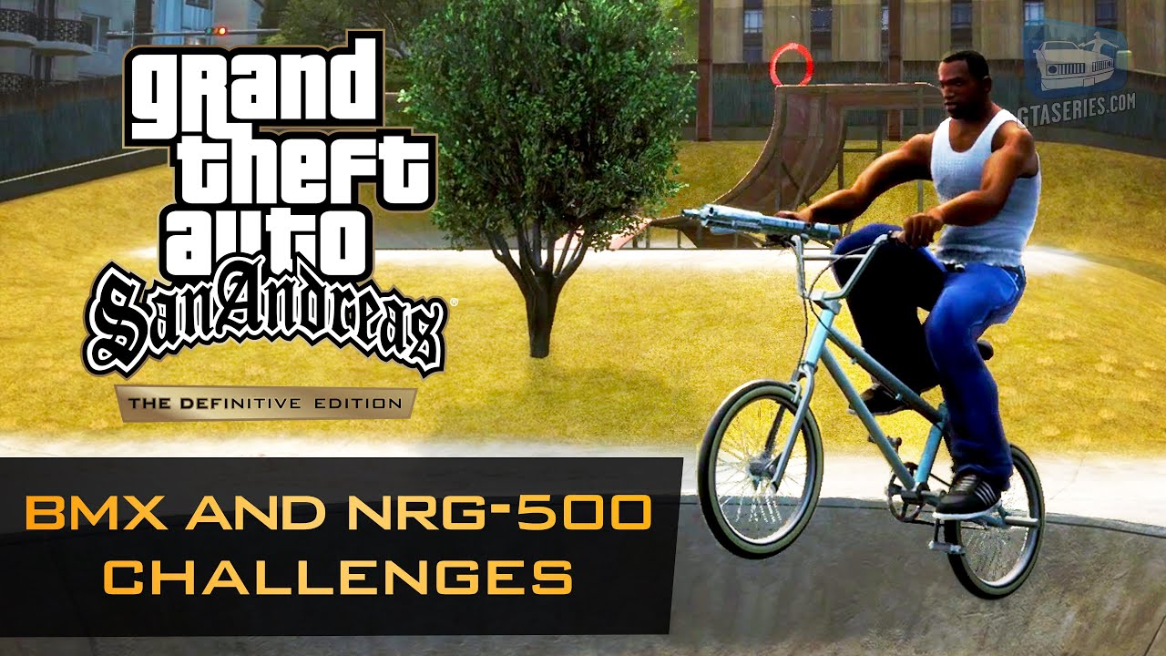 All 4 locations of the NRG-500 - at the very beginning of the game - GTA  San Andreas 