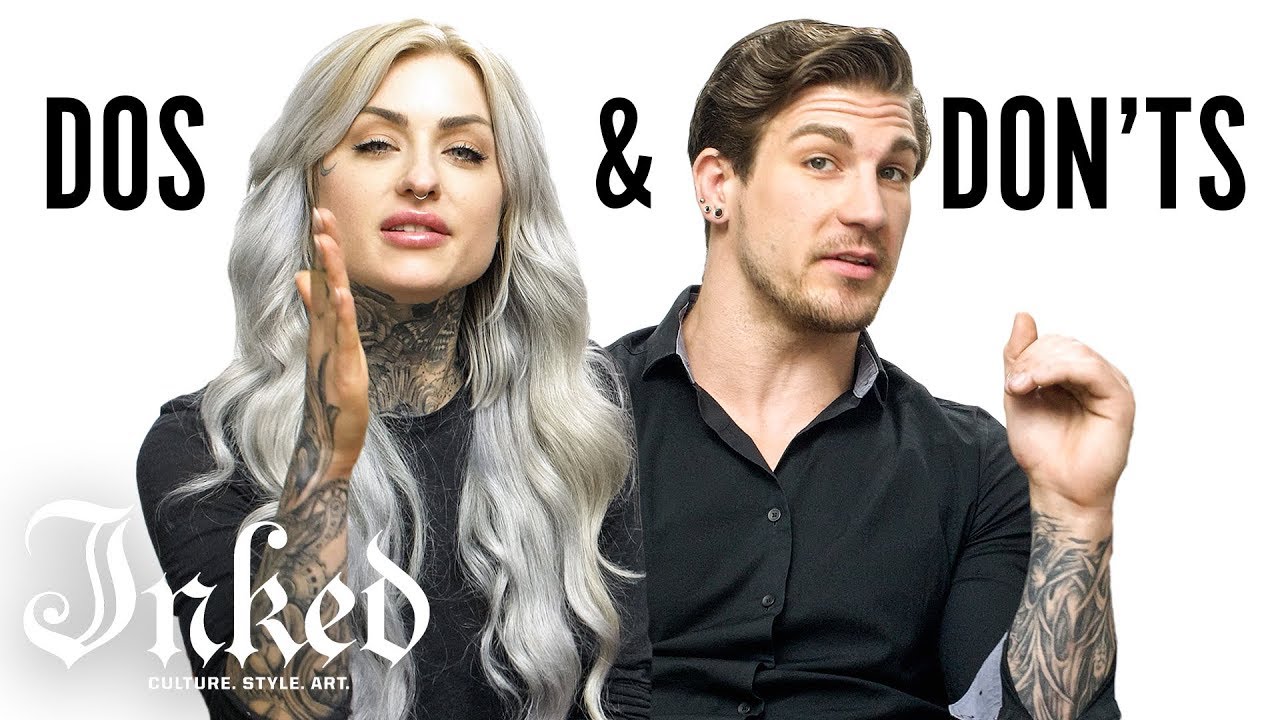 Indbildsk astronomi Absorbere Tattoo Dos and Don'ts With Ryan Ashley and Arlo | INKED - YouTube