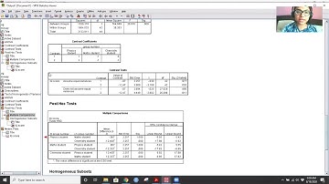 One Way ANOVA(Analysis of Variance) in SPSS: Part 2
