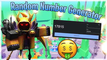Random Number Generator chooses how much ROBUX I donate..