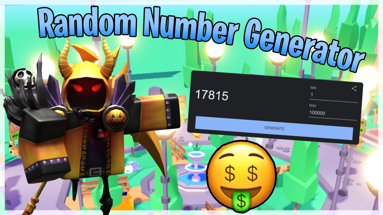 Random Number Generator Chooses How Much Robux I Donate..