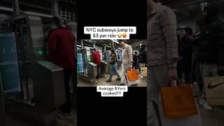 Subway and Bus Fare Rises to $3 in New York City