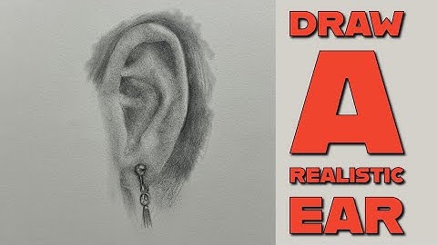 How to Draw Ears Step by Step #anatomy #drawing 