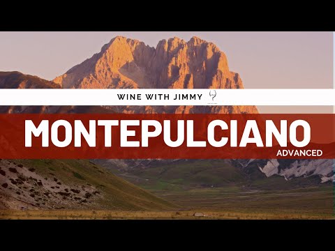 Grape Varieties Montepulciano Advanced Version ideal for WSET Level 3 and Level 4 (WSET Diploma)