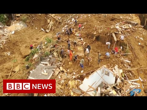 Deadly landslides wreak havoc in Petrópolis, Brazil - BBC News