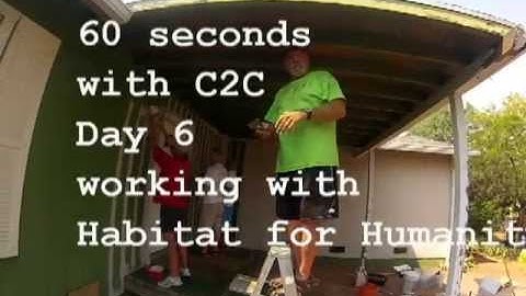 60 secs w c2c day 6 Habitat