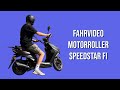 Fahrvideo Motorroller Speedstar FI 25 &amp; 45 km/h 50 ccm