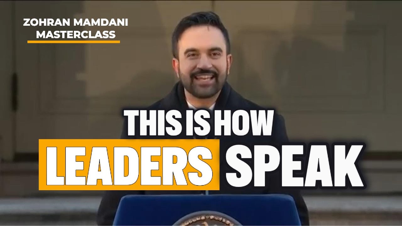 Zohran Mamdani’s Speech Is a Lesson in Public Speaking (Parents + Teens Watch)