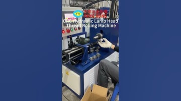 CNC Hydraulic Lamp Head Thread Rolling Machine