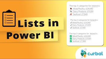 Create ✅ELEGANT LISTS using DAX and the smart narrative visual in Power BI